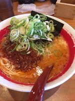 「辛みそとんこつ 730円 / ネギ 100円」@ラの壱 港店の写真