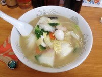 「タンメン（￥650）」@龍門飯店の写真