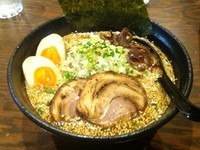 「ゴマラーメン 800円」@黒ひげラーメンの写真