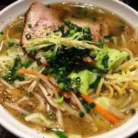 「塩タンメン（代打メニュー）」@スタミナラーメン 馬しゃ屋の写真