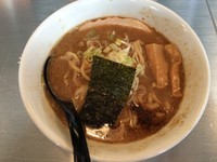 「濃厚らーめん200g 太麺 750円」@三代目 狼煙の写真