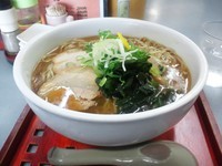 「さんまらあめん（醤油味：大盛り）」@自家製にぼしらあめん 秀一 穂波店の写真