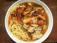 「スタミナラーメン（大盛）￥700円（＋50円）」@スタミナラーメン 馬しゃ屋の写真