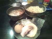 「特製豚つけ麺」@まるぶし とんやの写真