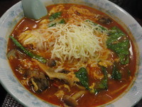 「チーズとまとラーメン￥1,102」@青竹手打ちラーメン 桐生宿の写真