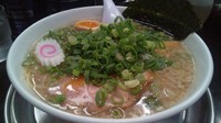 「ネギらーめん　800円」@らーめん かばとらの写真