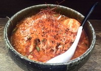 「みそオロチョンらーめん（ファイヤー）1000円」@らーめんダイニング ど・みそ 京橋本店の写真