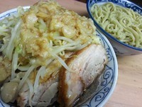 「つけめん（全増し）￥800」@魔人豚の写真