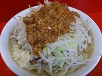 「小ラーメン ガツみそ ニンニク少し」@ラーメン 学の写真