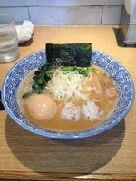 「濃厚魚介ラーメン味玉850円」@麺屋 一燈の写真