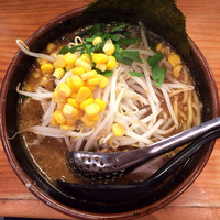 「濃厚味噌（背脂あり）」@らぁ麺屋 つなぎの写真