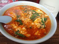 「激辛タンタンメン固め720円」@中華料理 まさき亭の写真