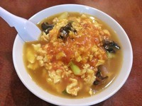 「トマトと玉子麺¥750」@晴々飯店の写真