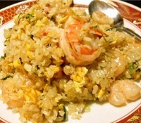 「エビチャーハン＋水餃子」@鳳蘭亭の写真