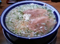 「牛タンねぎ塩ラーメン+ドライカレー」@仙台牛タンねぎ塩ラーメン 㐂蔵の写真