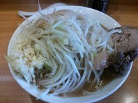 「小ラーメン　ニンニクアブラ　700円」@ラーメン二郎 八王子野猿街道店2の写真