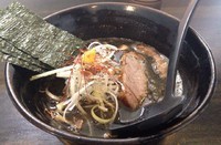 「黒らーめん(秋冬限定)太麺(800円)」@麺屋 奨 TASUKUの写真