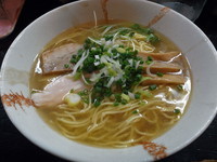 「丸鶏旨味そば（塩）」@麺屋33の写真