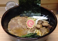 「カレーらーめん(本日の限定)＋叉焼1枚＋ライス」@えふくの写真