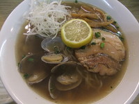 「あさり塩らーめん（700円）」@麺処 あずきの写真