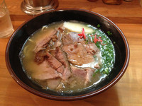 「三枚肉そば+大盛り」@沖縄そばの写真