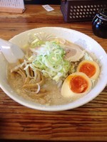 「しょうゆ味玉らーめん」@こってりらーめん なりたけ 津田沼店の写真