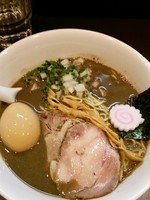 「【限定】特濃にぼしそばイカアサリ800円」@おおぜき中華そば店の写真