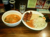 「旨辛つけ麺+プチ唐」@旨辛ラーメン 表裏の写真