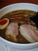 「徳丸¥700＋味玉ハーフ¥50」@煮干そば とみ田の写真