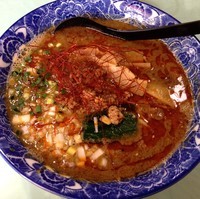 「本格四川担々麺（中辛）（￥750）」@福禄壽の写真