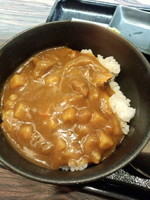 「ミニカレー250円」@生そば処 香月庵 JR秋葉原駅構内店の写真