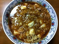 「麻婆ラーメン（中辛） 800円」@来々軒の写真