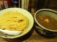 「濃厚鶏つけ麺大盛り７８０円」@新橋 纏の写真