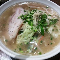 「タンメン （裏メニュー） ７００円」@スタミナラーメン 馬しゃ屋の写真