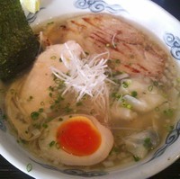 「浅利煮干しソバ　７７０円【限定１７、２３、２４日各１５食】」@龍のひげの写真