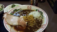 「牛豚鶏のカレー中華そば　800円」@宮崎郷土料理 どぎゃんの写真