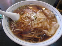 「雲呑麺（ワンタンメン）　８５０円」@味の幸華の写真