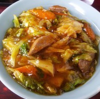 「スタミナ冷やし大盛り　７５０円」@スタミナラーメン 松喜吉の写真