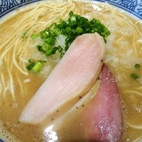 「鱈干中華ソバ（限定）750円」@煮干中華ソバ 宮庵の写真