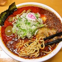 「【限定】KARAエビハーフ＆ハーフ　850円」@麺屋 猪貴 -CHOKI-の写真