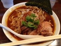 「まる炎らあめん」@らぁめん 葉月 不動前店の写真