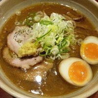 「味噌らーめん（味付玉子＋チャーシュートッピング）」@らーめん 福籠の写真