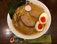 「特製煮干しらーめん」@煮干しらーめん 三代目 玉五郎 梅田第三ビル店の写真