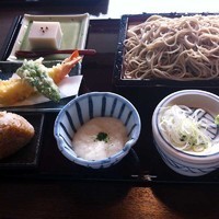 「昼蕎麦セット（限定10食）　1,050円」@蕎麦貴石の写真