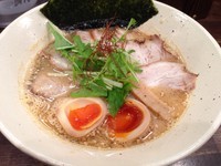 「越後の味噌ラーメン＋チャーシュー＋煮玉子 1200円」@ラーメン一心 本店の写真