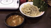 「【１１月限定】煮干剛つけ麺(大)＋のり(携帯クーポン)」@日の出らーめん 横浜桜木町本店の写真