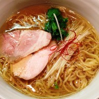 「塩らーめん 秋Ver.（限定）」@らーめん かねかつの写真