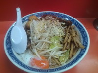 「特製まぜそば」@獅子王の写真