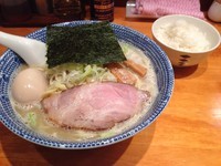 「塩ラーメン」@もんなか 〇心厨房の写真