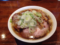 「チャーシュー麺800円、大盛100円」@麺 一直の写真